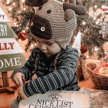 Authentic Reindeer Hat