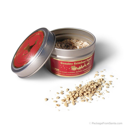 Genuine Reindeer Food in Collector's Tin