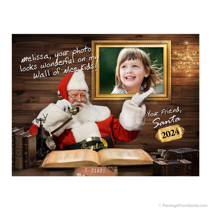 Santa Photo (Personalized)